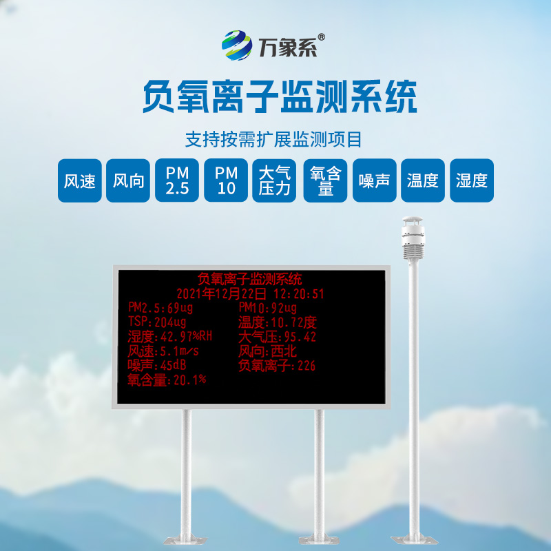 靈活擴(kuò)展，大氣負(fù)氧離子自動(dòng)監(jiān)測(cè)系統(tǒng)的新突破